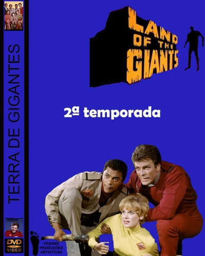 Box Seriado Terra De Gigantes 1ª + 2ª Temporada - 18 Dvds