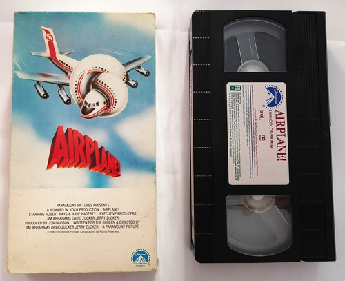 Y Donde Esta El Piloto Airplane Pelicula Vhs 1980 Importada