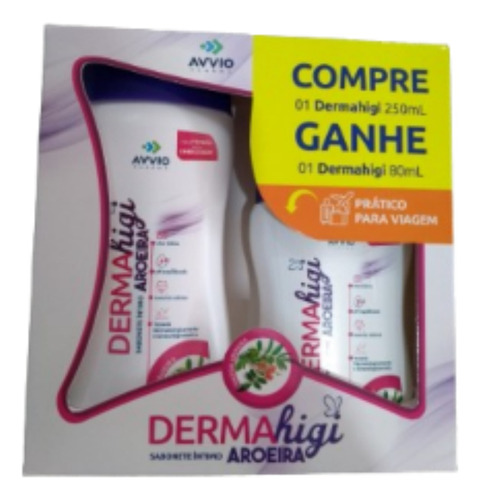 Sabonete Liquido Dermahigi Aroeira Pack 250ml+80ml