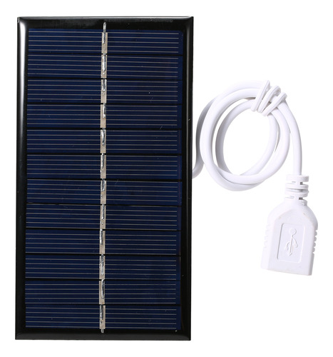 Panel Solar Pequeño De 1 W Y 6 V Con Silicona De Polisilicio