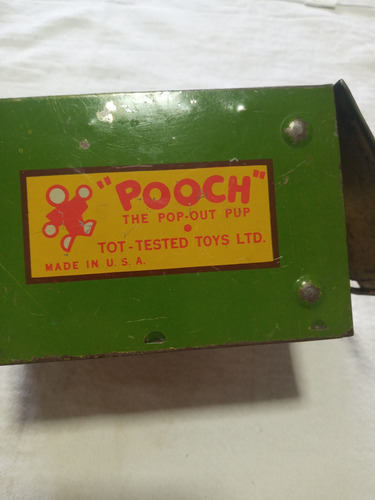 Antiguo Juguete De Chapa Decada Del 50 Poch The Pop Out (Usado)