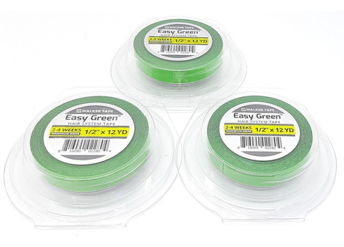 Fita Dupla Face Easy Green Verde 12m X 1.2cm -kit C/3