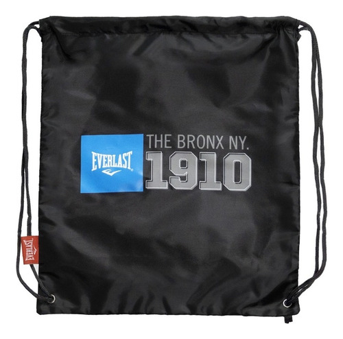 Gym Sack Everlast 1910 Color Negro