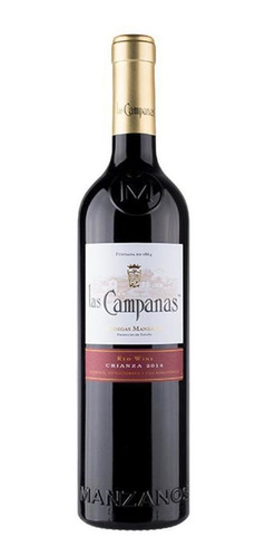 Vinho Las Campanas Crianza 2014 Tinto Espanha 750 Ml