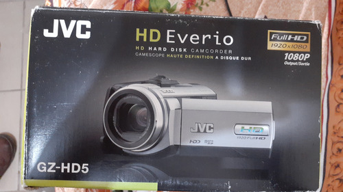 Videocámara Jvc Gz Hd5 Plata (Usado)