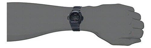 Reloj Casio W219 Cronómetro 50m Color Gris Oscuro