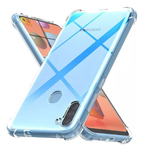 Funda Antishock Tpu Transparente Para Samsung A11