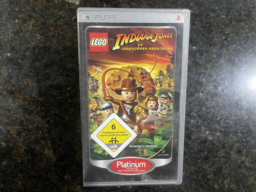 Jogo Lego Indiana Jones Psp (Usado)