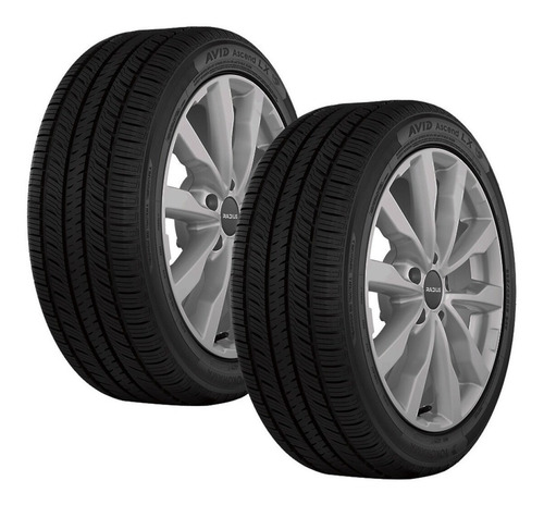 Kit De 2 Llantas 185/60 R15 84h Ascend Lx Yokohama