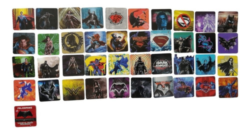 Tarjetas Tazos Batman Vs Superman Classic Gamesa Completa