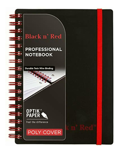 Black N' Red F67010 Cuaderno De Espiral Doble, Pequeño,