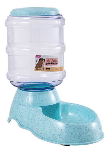 Pet Automatic Water Feeder Elevated Pet Bowl Plastic