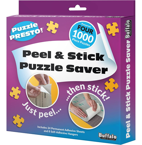 (paquete De 4) Rompecabezas ¡presto! Peel & Stick Puzzle Sav