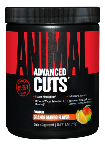 Animal Cuts Powder - Suplemento Para Controlar El Peso - Qu.