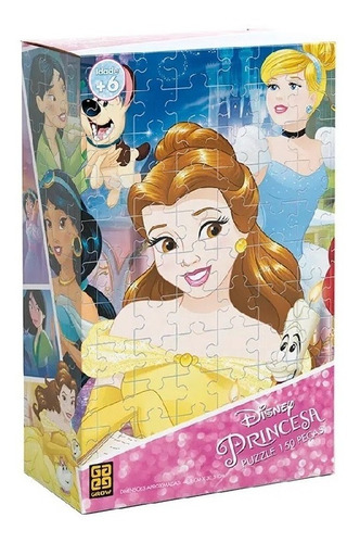 Quebra-cabeças / Puzzle Princesas 150 Peças - Grow