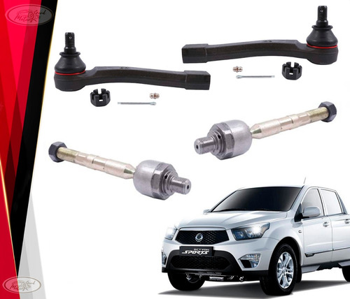 Kit Brazo Axial + Terminal Direcc Ssangyong Actyon 2012/2017