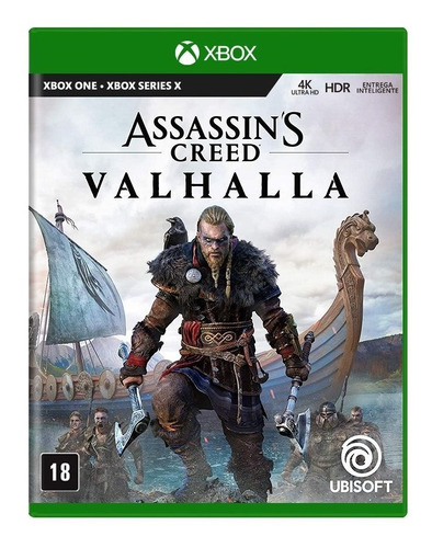 Assassins Creed Valhalla Xbox One Mídia Física Novo Lacrado