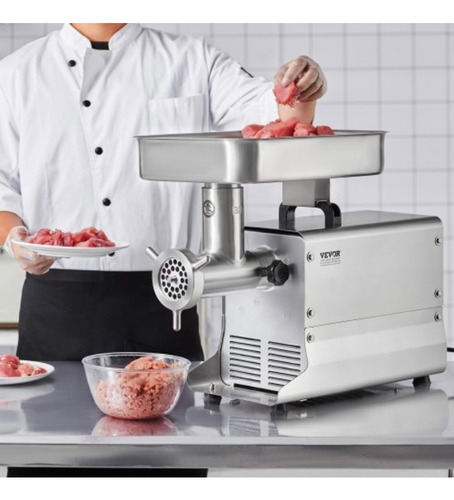 Picadora De Carne Eléctrica Comercial De 21 Libras P/m