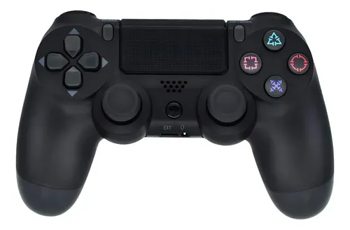 comprar Control joystick inalámbrico Double motor Vibration 4 Wireless controller negro
