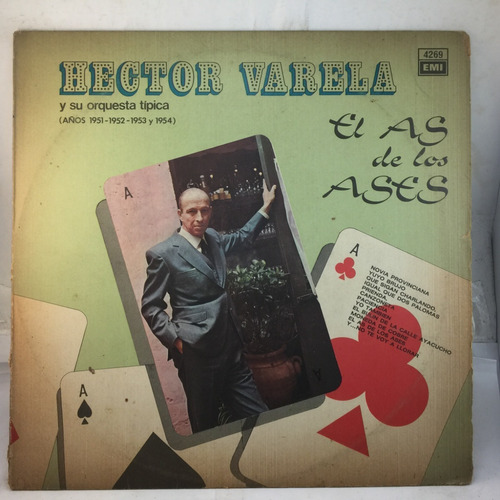 Hector Varela El As De Los Ases Vinilo