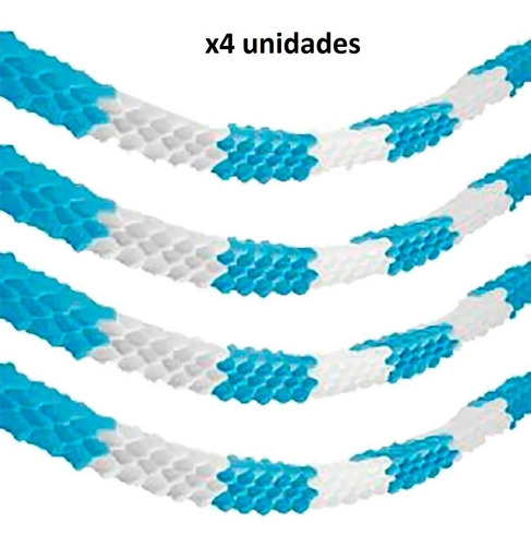 Imagen 1 de 3 de Guirnalda Panal Argentina Patria Mundial Celeste Blanco X4u