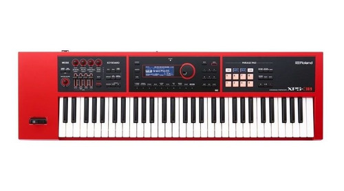 Teclado Sintetizador 61 Teclas Roland Xps-30rd Vermelho