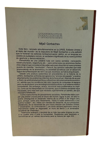 Perestroika. Mijail Gorbachev. Diana. (Usado)