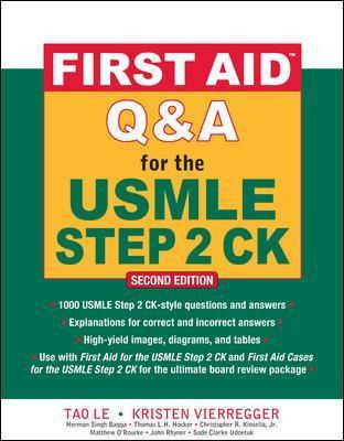 Libro First Aid Q&a For The Usmle Step 2 Ck, Second Edition