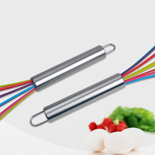 Batidora Manual De Silicona Egg Beater 12 Para Cocina Y