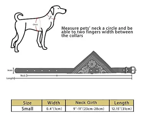 Cosmos Pet Bandana Cachorro Perro Bufanda Collar Pañuelo Con