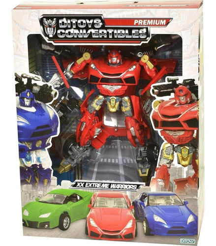 Ditoys Convertibles Autos Transformers Xx Extreme Warriors