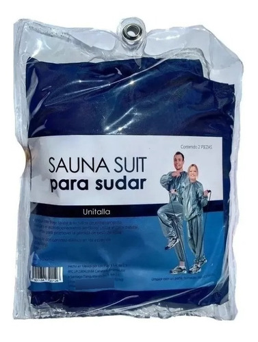 Traje Suit Sauna Unitalla P/ Sudar Hacer Ejercicio