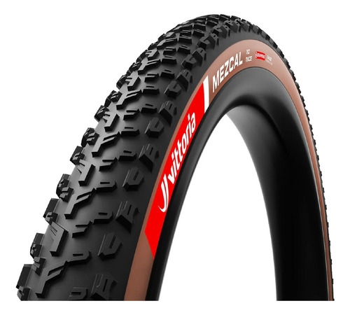 Cubierta Vittoria Mezcal Xc-race Tubeless Ready 29x2.4 Color Negro/marrón