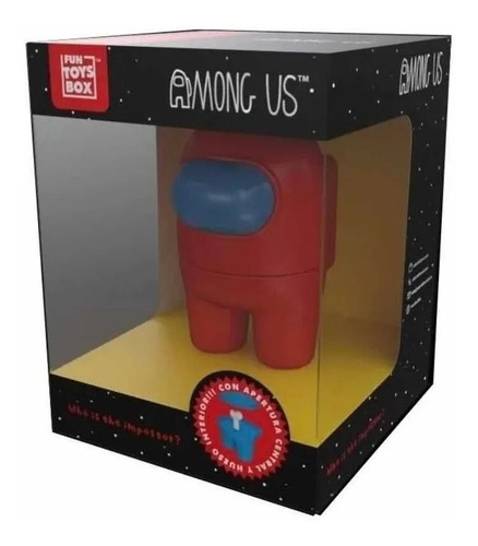 Figura Among Us X3 Unindades 10cm Largo Int Amu1220