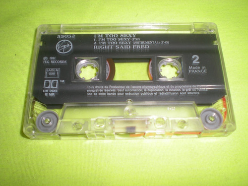 Right Said Fred / I M Too Sexy Casete Promo Frances (Usado)