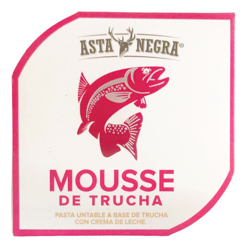 Mousse De Trucha Asta Negra X 3 Unidades
