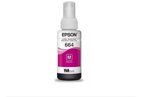 Refil Tinta Original Epson T664 Magenta - T664320