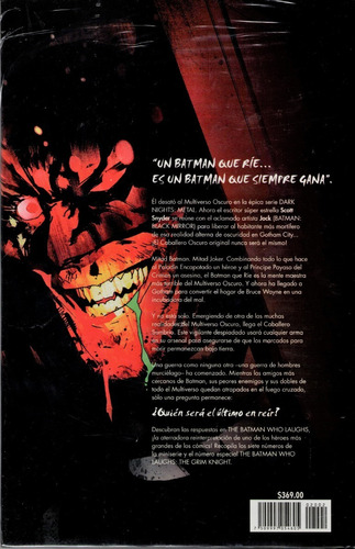Comic The Batman Who Laughs Joker Dc | Envío gratis