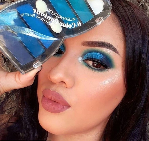 Sombras Kleancolor Originales Paleta Tonos Mate En Oferta