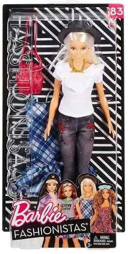 Barbie Fashionistas denim floral FJF68