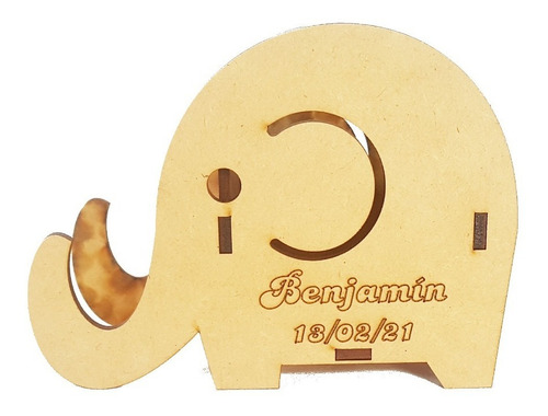 Imagen 2 de 7 de 50 Porta Lapices Celular Elefante Souvenirs Fibrofacil Lápiz