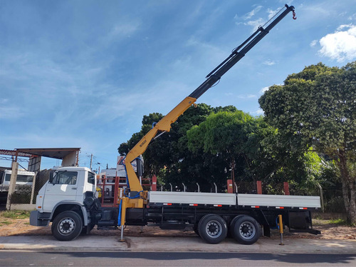 Vw24-220 Worker 2007 Com Munck De 35 Ton - Trianguloveiculos