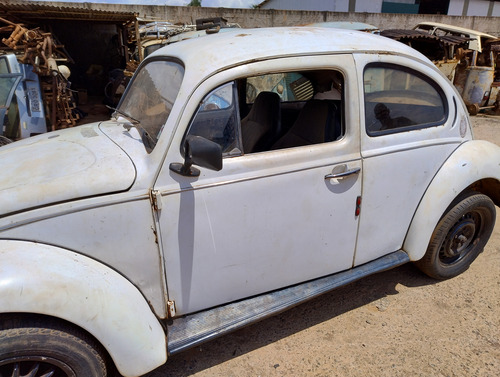 Fusca 1600 Raro Modelo Após O Bizorrão 1600s P/ Restauração