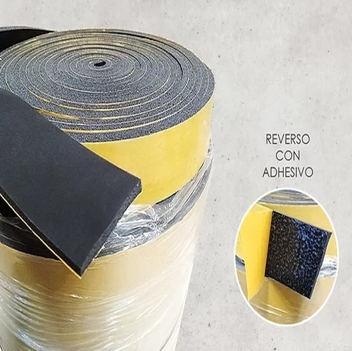 Esponja Plana Con Adhesivo 1/4 X 1 1/4