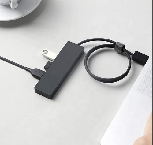 Regleta Hub Usb Portátil Multiplicador 4 Puertos Usb 2.0