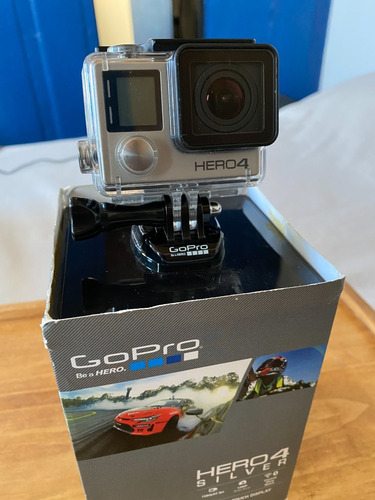 Gopro Hero 4 Silver + Baterias Extra + Acessórios + Micro Sd