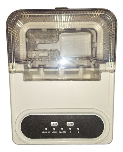Mini Fabrica De Hielo Silenciosa Maquina Ice Machine Blanco