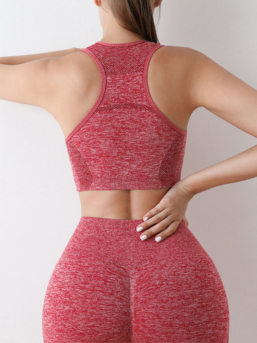 Leggins Levanta Gluteos+ Bra Pushup Conjunto Deportivo Mujer