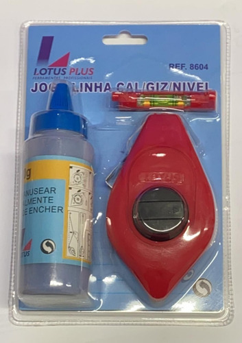 Jogo Linha Cal Giz Linha Azul C/ Nivel - Lotus 8604