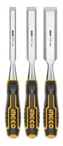Comprar Juego De Cinceles Formon Para Madera 3 Piezas Ingco